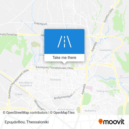 Ερυμάνθου map