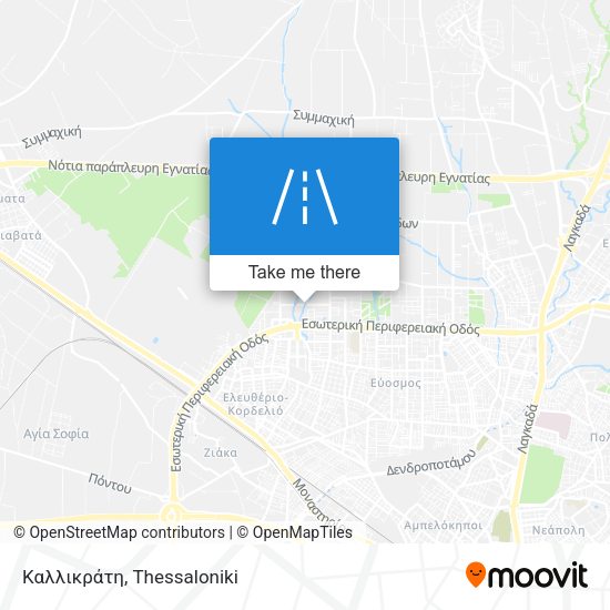 Καλλικράτη map