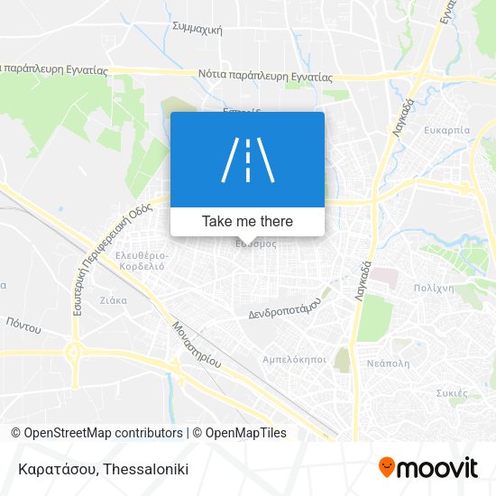 Καρατάσου map