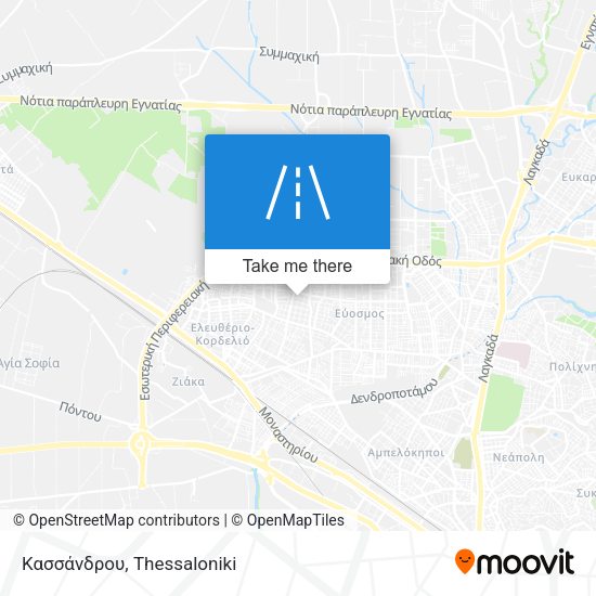 Κασσάνδρου map
