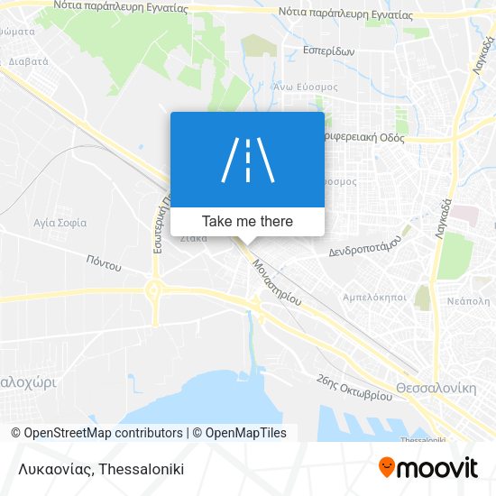 Λυκαονίας map