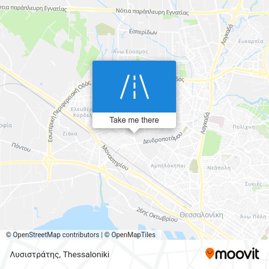 Λυσιστράτης map