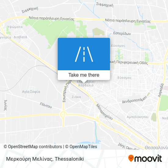 Μερκούρη Μελίνας map