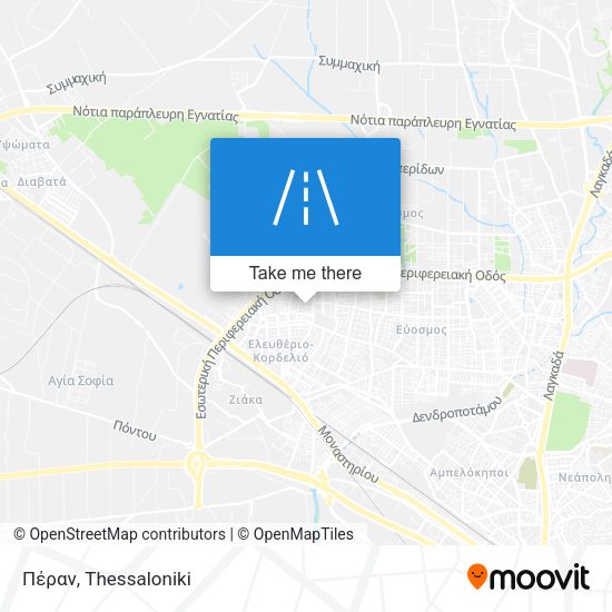 Πέραν map