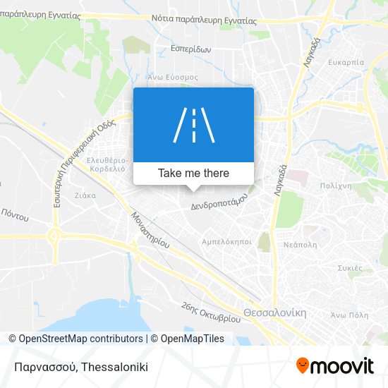Παρνασσού map