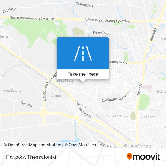 Πατρών map