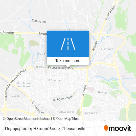 Περιφερειακή Ηλιουπόλεως map