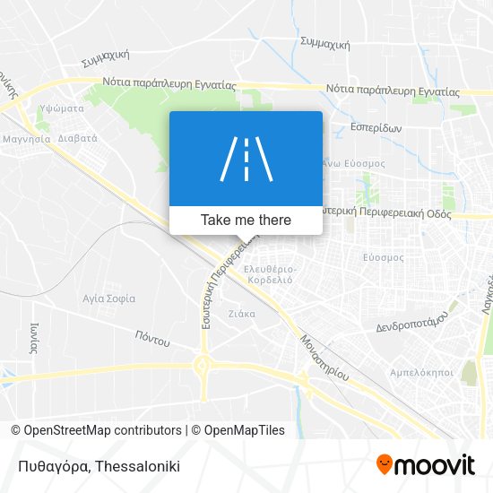 Πυθαγόρα map