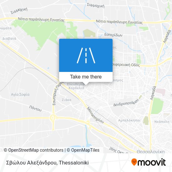 Σβώλου Αλεξάνδρου map