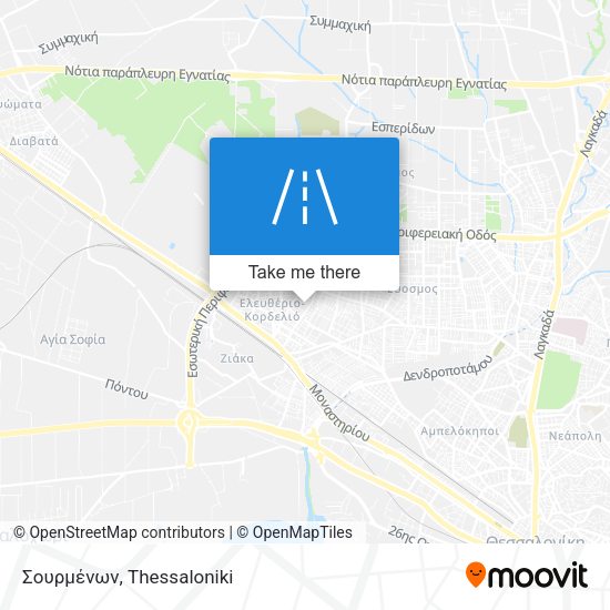 Σουρμένων map