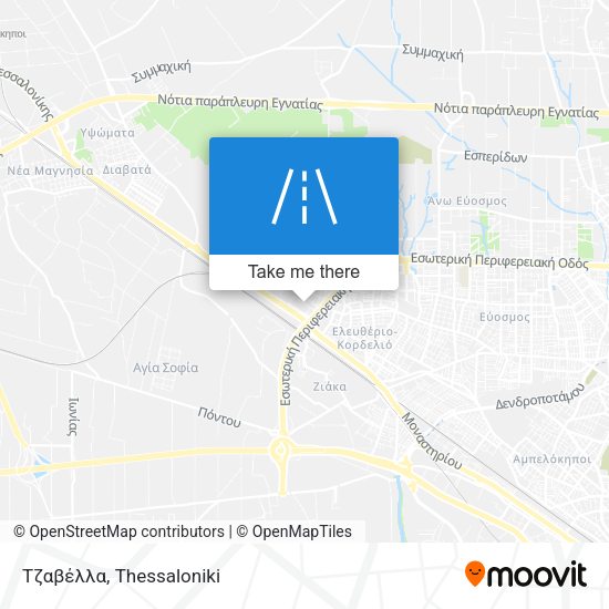 Τζαβέλλα map