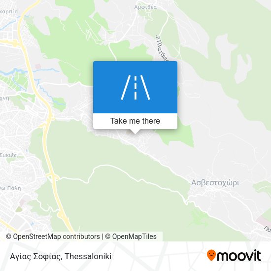 Αγίας Σοφίας map