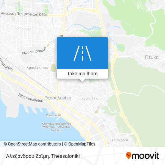 Αλεξάνδρου Ζαΐμη map