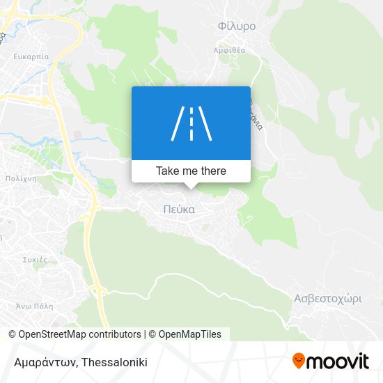 Αμαράντων map