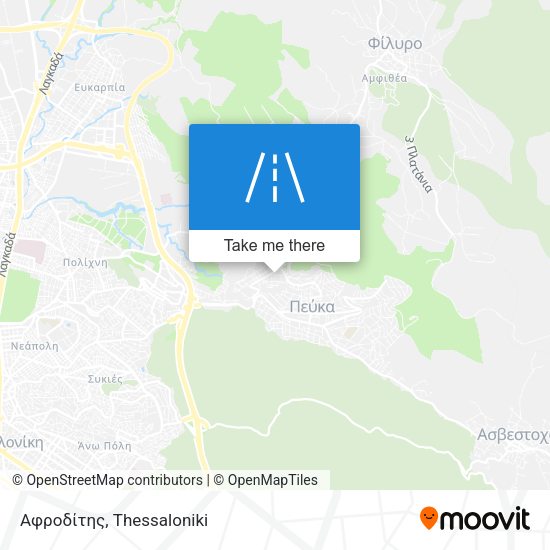 Αφροδίτης map