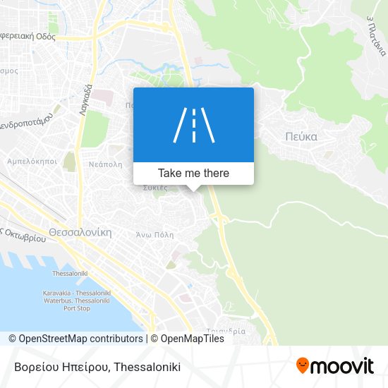 Βορείου Ηπείρου map