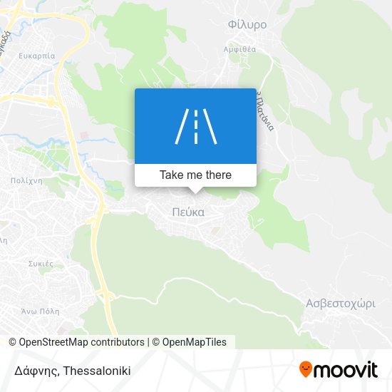 Δάφνης map