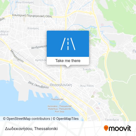 Δωδεκανήσου map