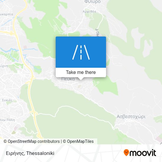 Ειρήνης map
