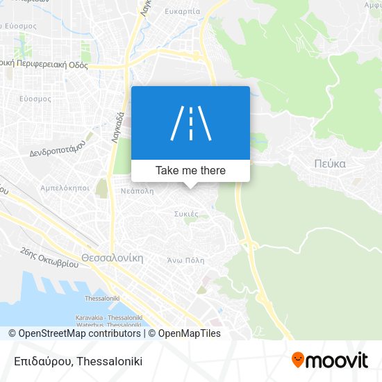 Επιδαύρου map