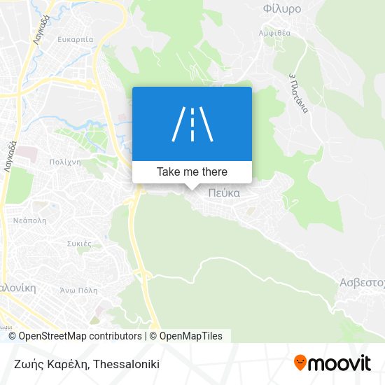 Ζωής Καρέλη map
