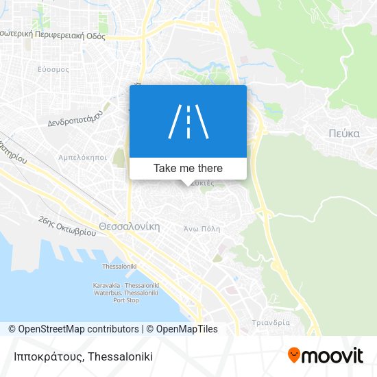 Ιπποκράτους map