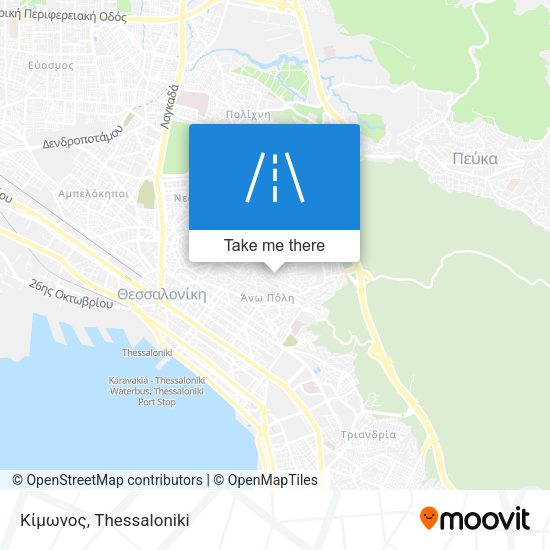 Κίμωνος map