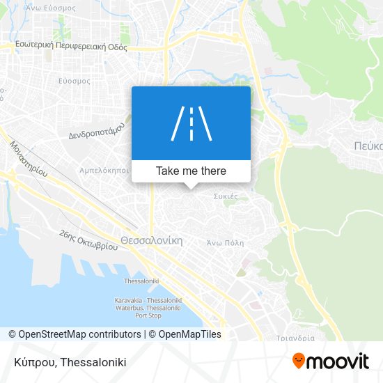 Κύπρου map