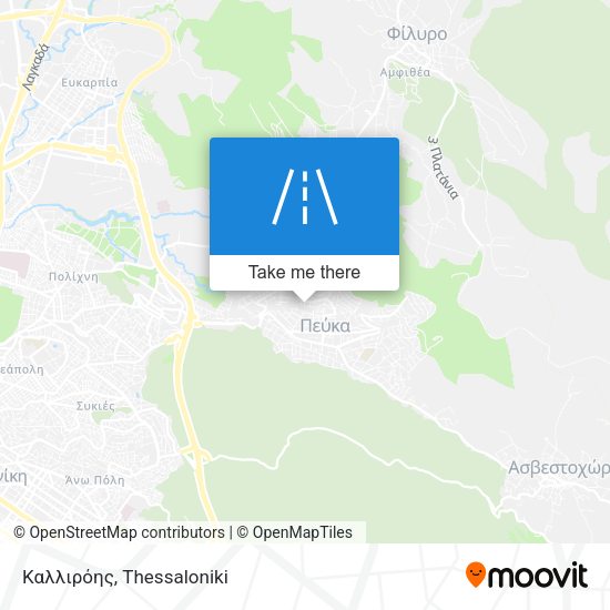 Καλλιρόης map