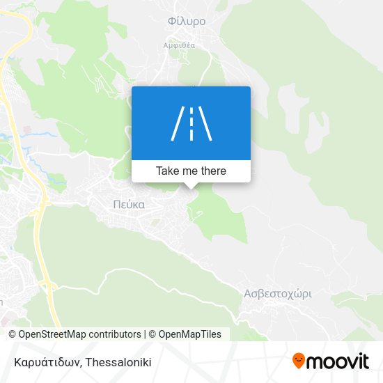 Καρυάτιδων map