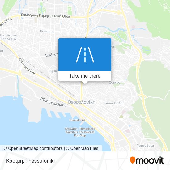 Κασίμη map
