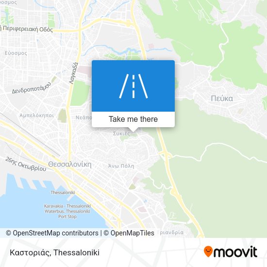 Καστοριάς map