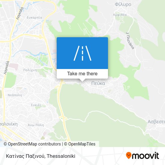 Κατίνας Παξινού map