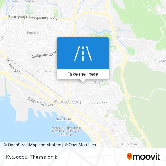 Κνωσσού map