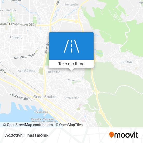 Λασσάνη map