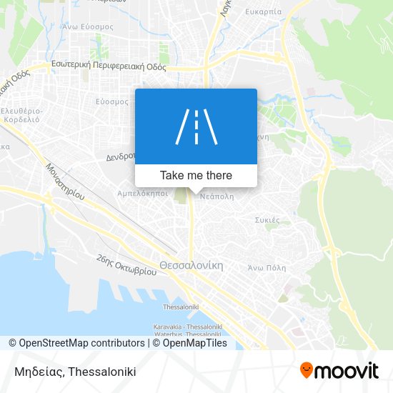 Μηδείας map
