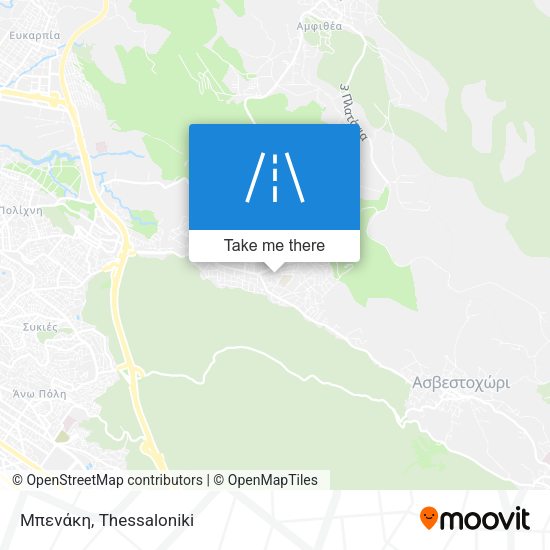 Μπενάκη map