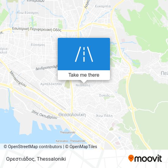 Ορεστιάδος map