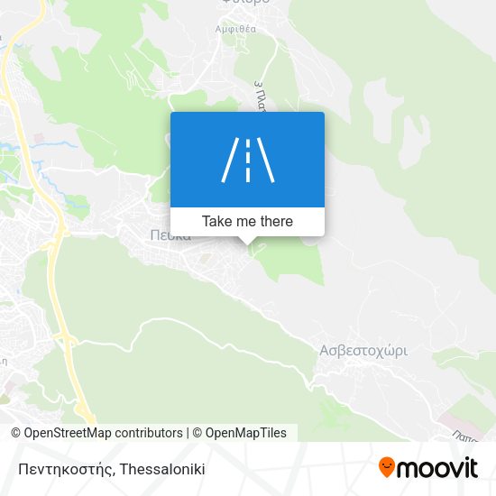 Πεντηκοστής map