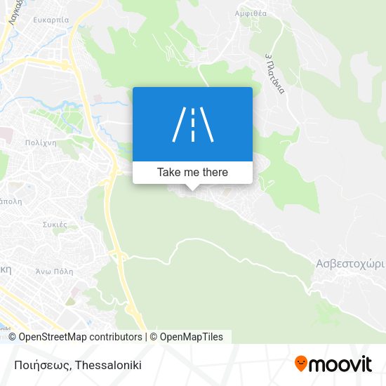 Ποιήσεως map