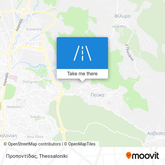 Προποντίδας map