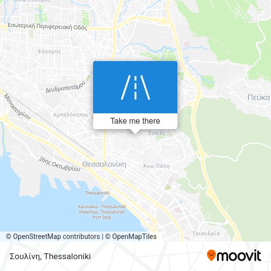 Σουλίνη map