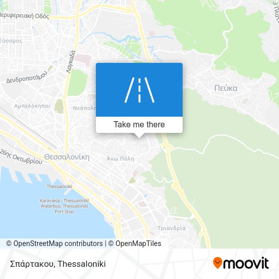 Σπάρτακου map