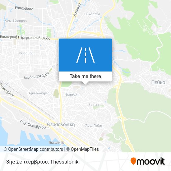 3ης Σεπτεμβρίου map
