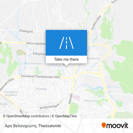 Άρη Βελουχιώτη map