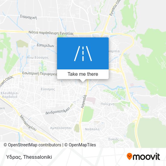 Ύδρας map