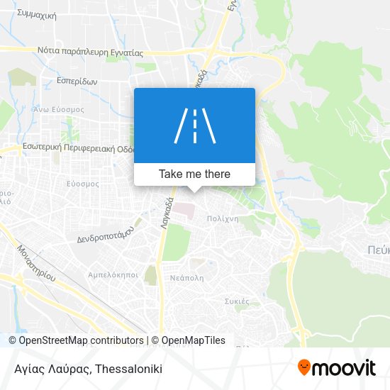 Αγίας Λαύρας map