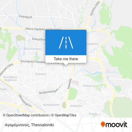 Αγαμέμνονος map