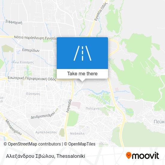 Αλεξάνδρου Σβώλου map