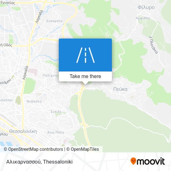 Αλικαρνασσού map